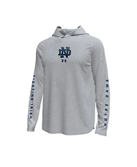 Under Armour Men's Notre Dame Fighting Irish Tech Stretch Long-Sleeve Hooded T-Shirt