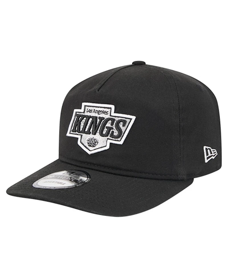 New Era Men's Black Los Angeles Kings 19TWENTY Adjustable Hat