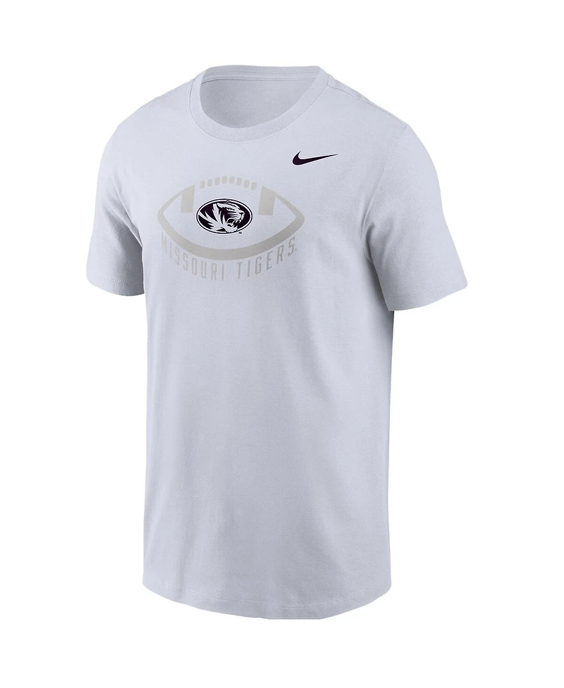Nike Men's Missouri Tigers Football White Out T-Shirt