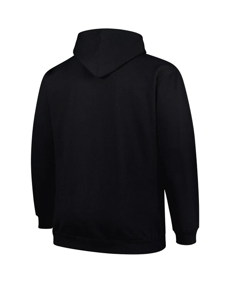 Fanatics Men's Black Buffalo Bills Big Tall Pop Pullover Hoodie