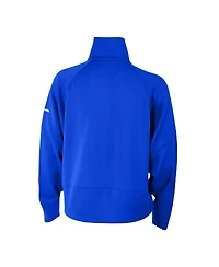 Columbia Women's Blue New York Rangers Wickhams Hills Raglan Omni-Wick Half-Zip Pullover Sweatshirt