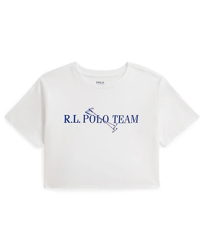 Polo Ralph Lauren Girls 2T-6X Graphic Print Boxy T-Shirt