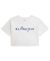 Polo Ralph Lauren Girls 2T-6X Graphic Print Boxy T-Shirt