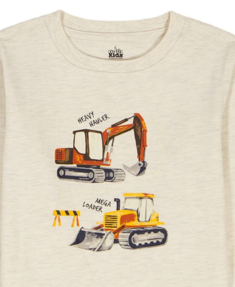 Kids Headquarters Boys 2T-7 Sleeveless Vest, T-Shirt and Pants, 3-Piece Set