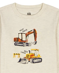 Kids Headquarters Boys 2T-7 Sleeveless Vest, T-Shirt and Pants, 3-Piece Set