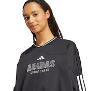 adidas Women's V-Neck Sweatshirt