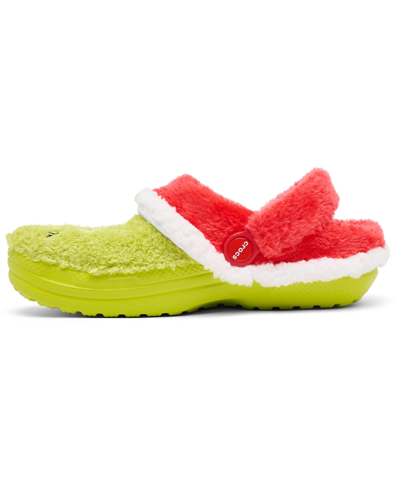 Crocs x The Grinch Little Kids Classic Lined Clogs from Finish Line