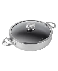 Scanpan Aluminum 4-Quart Covered Chef Pan