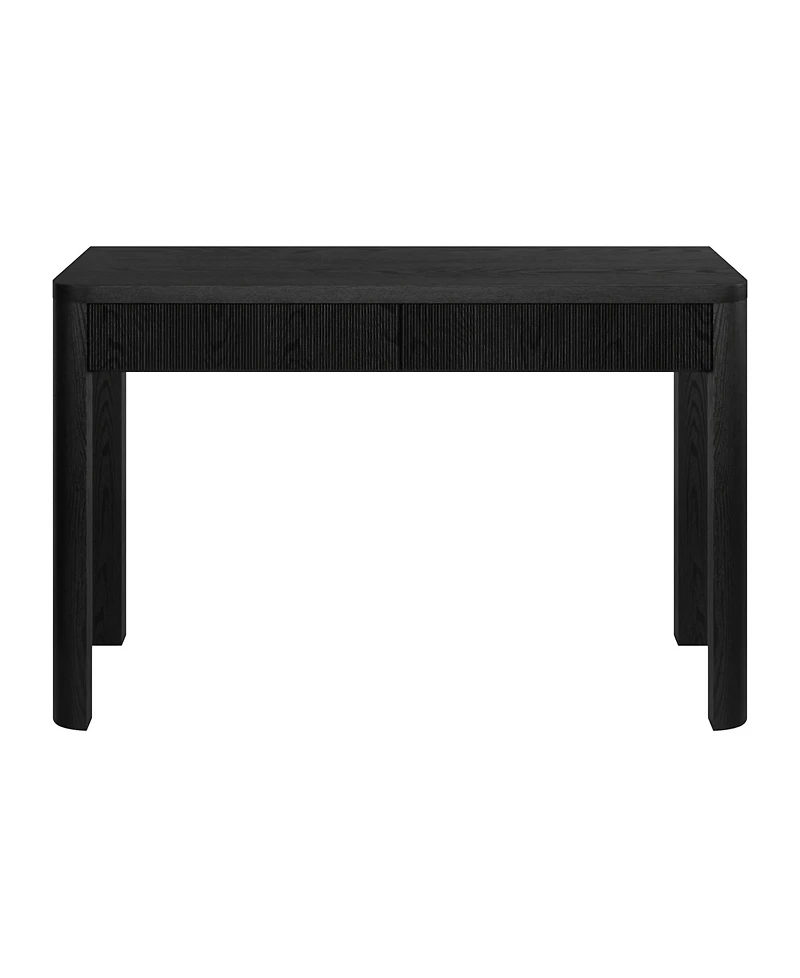 Hudson & Canal Mendoza 48" Wood Wide Rectangular Desk