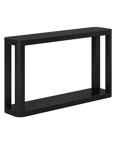 Hudson & Canal Stellan 52" Wood Wide Rectangular Console Table