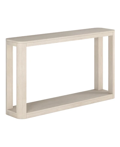 Hudson & Canal Stellan 52" Wood Wide Rectangular Console Table