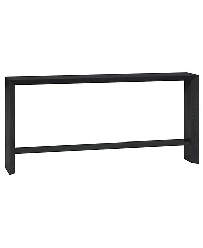 Hudson & Canal Osman 64" Wood Wide Rectangular Console Table