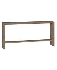 Hudson & Canal Osman 64" Wood Wide Rectangular Console Table