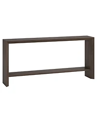Hudson & Canal Osman 64" Wood Wide Rectangular Console Table
