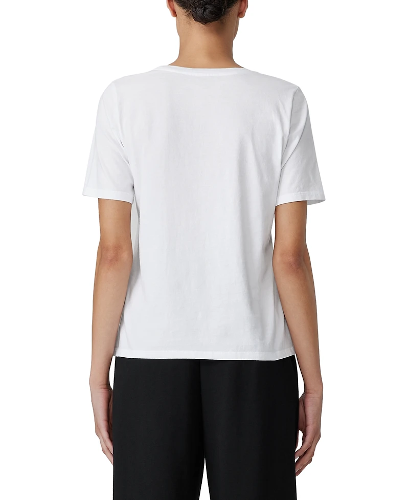 Eileen Fisher Women's Round Neck T-Shirt