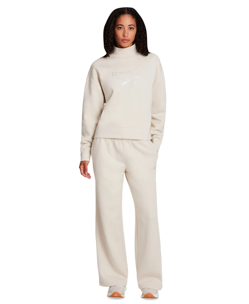 Reebok Women's Tonal Wide Leg Sweatpants