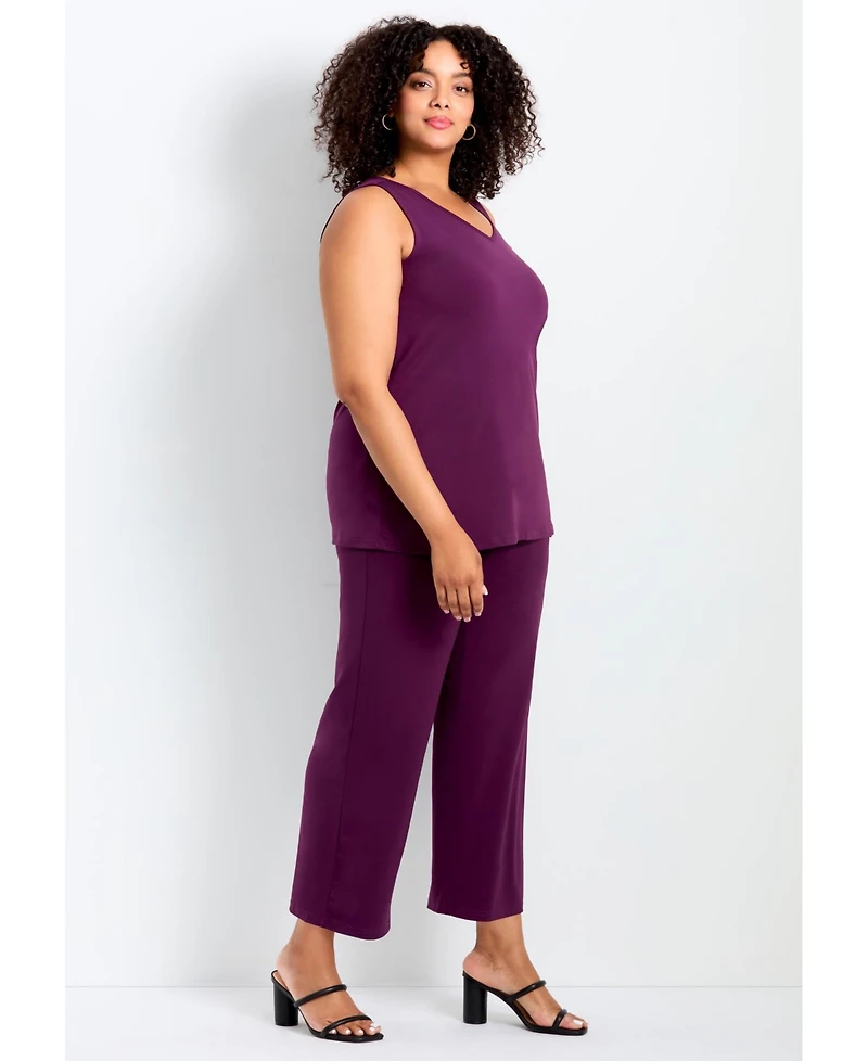 Avenue Women's Plus V-Neck Tank