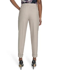 Calvin Klein Petite Straight Fit Ankle Leg Pants