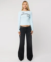 Abrand Women's Low-Rise Jeans