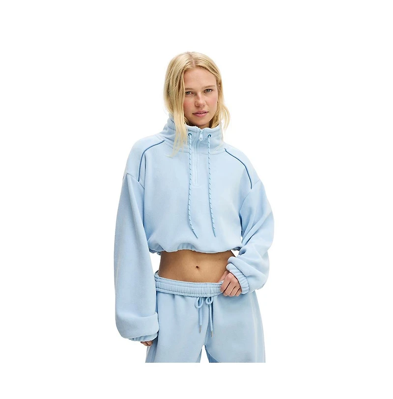 Cotton On Women's Active Explorer Polar Fleece Half Zip Jumper