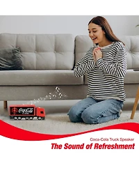 Coca-Cola Truck Shaped Hd Blueooth Speaker and Fm Radio