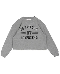 Rare Editions Girls 7-16 Screenprinted Long-Sleeve Sweatshirt