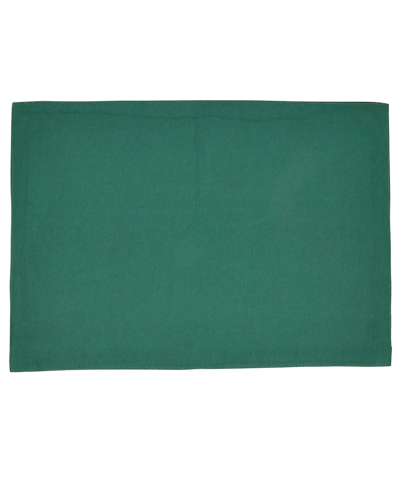 Saro Lifestyle Embroidered Wreath Placemat, Set of 4