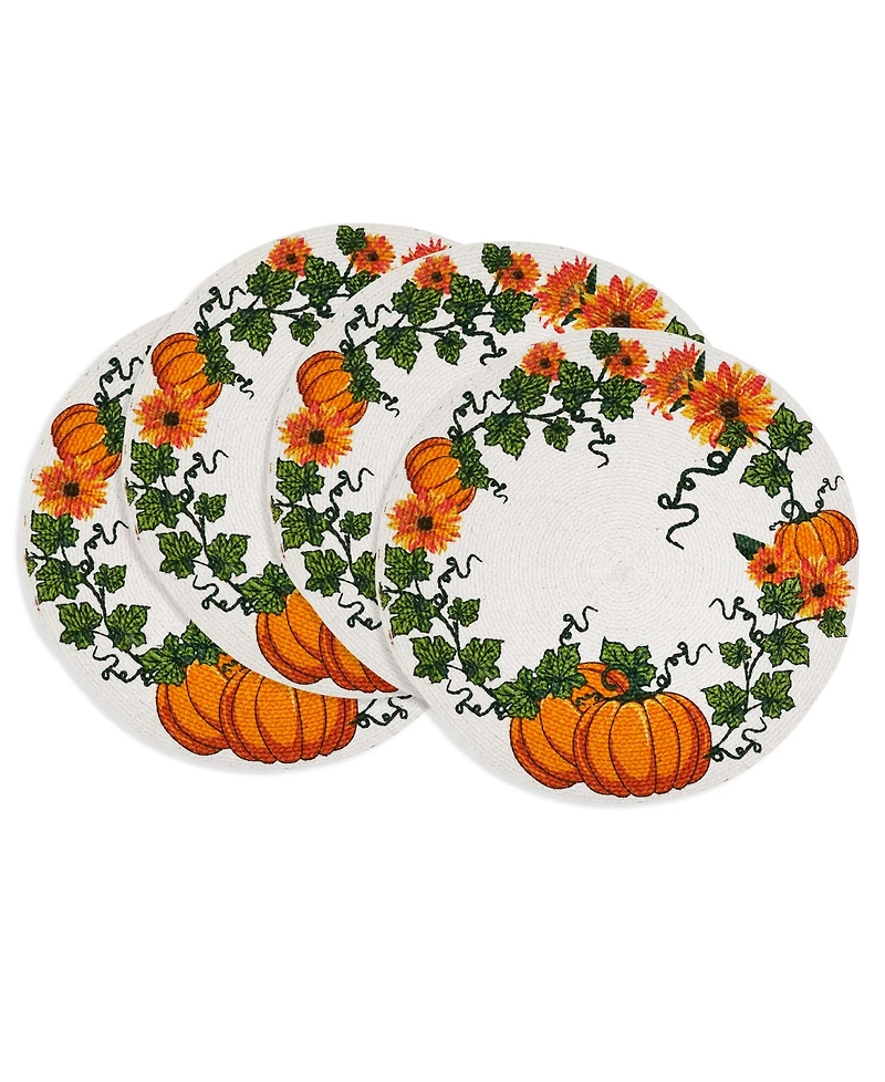 Saro Lifestyle Pumpkin Patch Placemat
