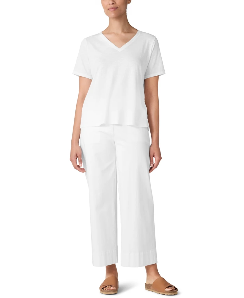 Eileen Fisher Women's V-Neck Tee