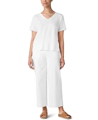 Eileen Fisher Women's V-Neck Tee