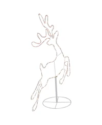 Northlight 36" Lighted Running Reindeer Silhouette Outdoor Christmas Decor