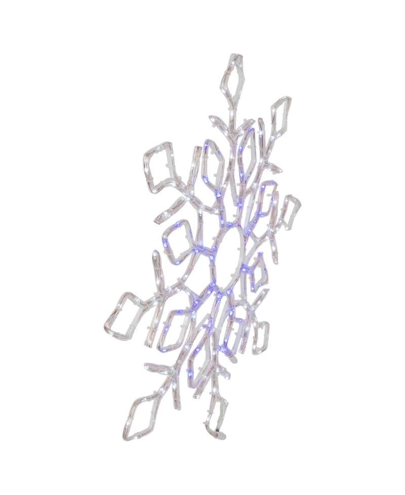 Northlight 23" Lighted Snowflake Window Silhouette Christmas Decoration