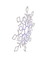 Northlight 23" Lighted Snowflake Window Silhouette Christmas Decoration