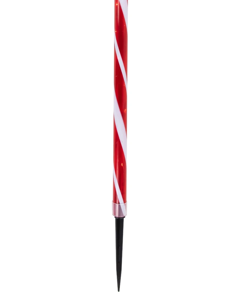 Northlight Led Lighted Candy Cane Outdoor Pathway Markers, Set of 8