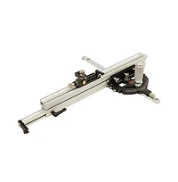 JessEm 07150 Mite-r-Excel Ii Precision Anodized Aluminum Miter Gauge with Adjustable Fence and Micro Adjuster for Table Saws