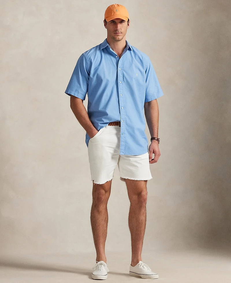 Polo Ralph Lauren Men's Big & Tall Garment-Dyed Oxford Shirt