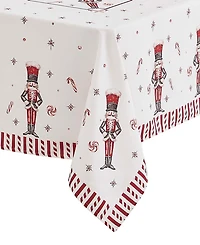 Avanti Nutcracker Candy Tablecloth, 52" x 70"