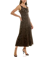 Taylor Women's Cowl Neck Slip Dress