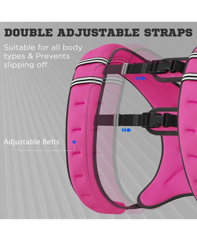 Soozier Body Weighted Vest W/ Pocket, Weighted Running Equipment,