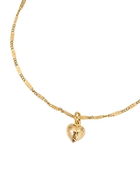 2028 Gold Tone Small Heart Bracelet