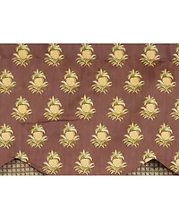 Rlf Home 3" Rod Pocket High Quality Fabric Cherry Vine D-Regal Valance for Windows 50" x 17" Rose