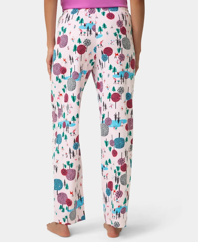 Hue Women's Tree Mountain Mid-Rise Lounge Pants