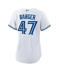Nike Women's Addison Barger White Toronto Blue Jays 2025 World Series Home Replica Player Jersey