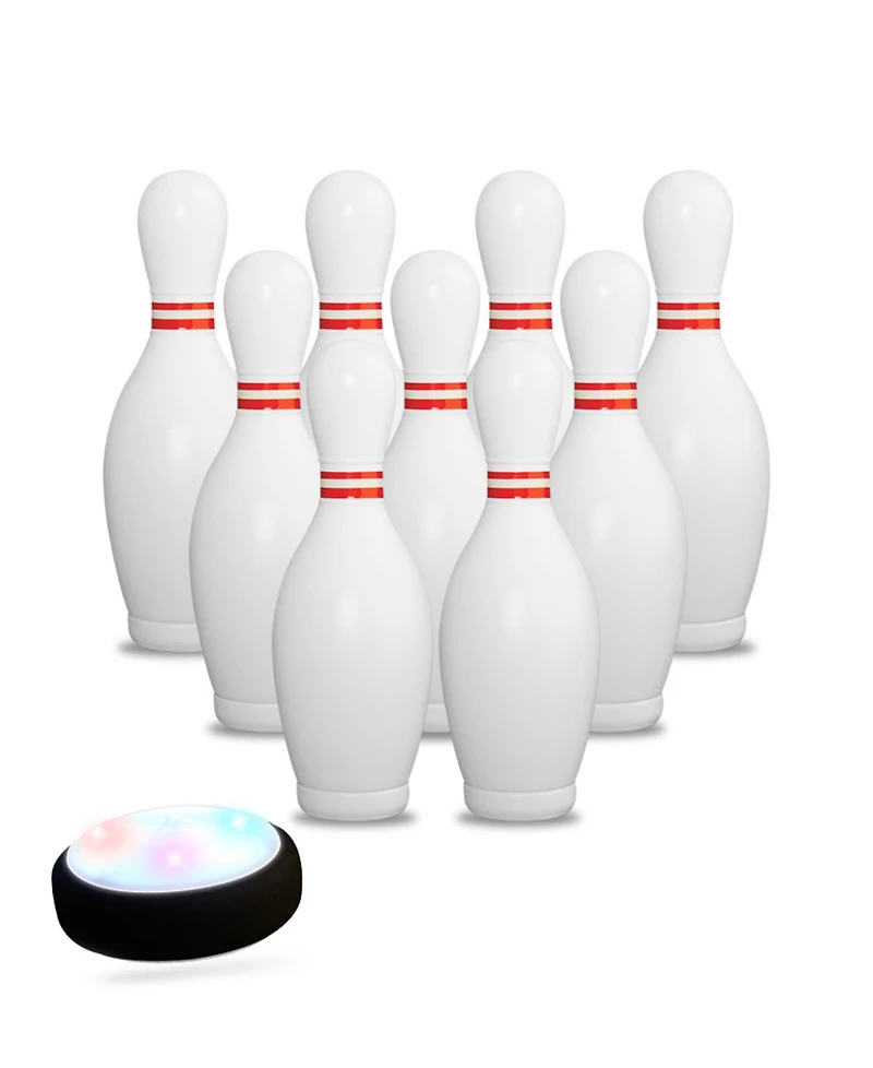 Black Series Light-Up Hover Bowling Set