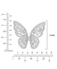 Macy's Cubic Zirconia Butterfly Pin Brooch