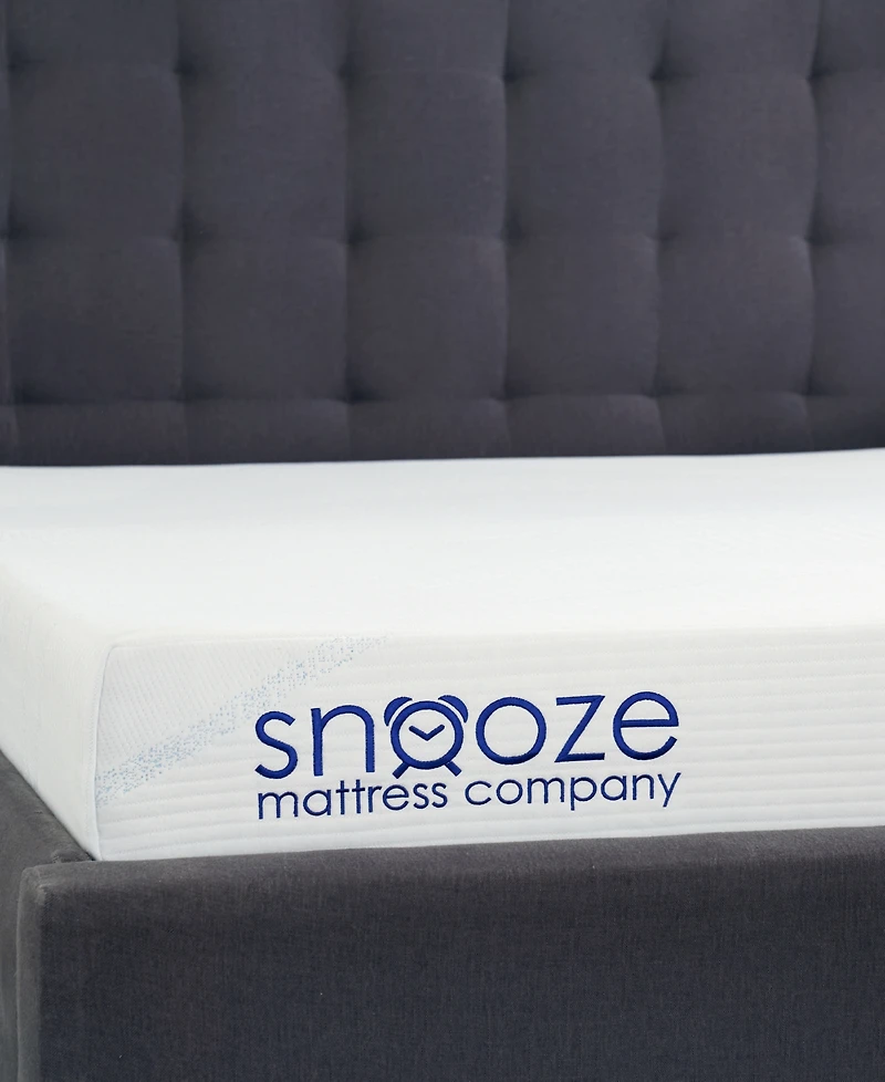 Snooze Dual Layer Gel Memory Foam 6" Firm Mattress, Full