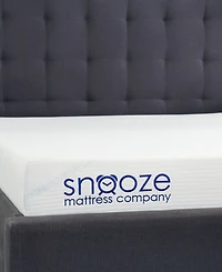 Snooze Dual Layer Gel Memory Foam 6" Firm Mattress, Full
