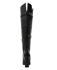 Wild Pair Women's Vivii Over-The-Knee Buckle Boots, Macy's Exclusive