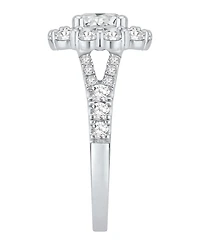 Macy's Diamond Halo Engagement Ring (2-1/2 ct. t.w.) in 14K White Gold