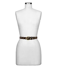 Patricia Nash Coredo Single-Pronge Buckle Belt